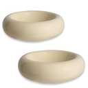 6.1 Inch Cat Bowls, 7 oz Ceramic Cat Food Bowl, Whisker Fatigue Relief Bowl, Anti-Vomiting, Protect Spine, Perfect for Indoor Cats(2pc)