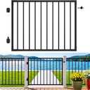 42 in. H x 4 ft. W 6063 Aluminum Deck Gate, No Sag, No Rust