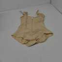 SHAPERX Women's Fajas Colombianas Shapewear Postpartum Tummy Control Body Shaper Butt Lifter Bodysuit (Medium, Beige)