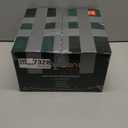 FOCUSLINE 32 Pack 12 OZ Plastic Wine Glasses, Stemless Disposable Wine Cups, Gold Rim Unbreakable Wine Glasses, Reusable Shatterproof Recyclable and BPA-Free Plastic Wine Cups