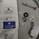 Veken Wide High Pressure Rain Shower Head with Handheld, Handheld Shower Heads with Multi Spray Modes, Rainfall Combo with 15" Metal Extension Arm,Detachable Dual Shower, Bathroom Decor,Chrome Silver (11.8 Inch(Standard))