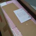 WLIVE LED Dresser TV Stand for 55 Inch TV, 8 Drawers, Pink
