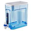 ZeroWater 22-Cup 5-Stage Water Filter Dispenser with Instant Read Out - 0 TDS for Improved Tap Water Taste - IAPMO Certified to Reduce Lead, Chromium, and PFOA/PFOS