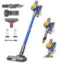 MBYULO Cordless Vacuum Cleaner, 580W 50Kpa Powerful Stick Vacuum, Up to 70Mins Rechargeable Battery, Vacuum Cleaners for Home Anti-Tangled Lightweight Handheld for Hardwood Floor, Carpets, Pet Hair