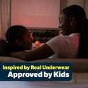 Goodnites Girls' Nighttime Bedwetting Underwear, Size Large (68-95 lbs), 34 Ct (2 Packs of 17), Packaging May Vary