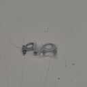 QWORK U-Bolt Muffler Tip Exhaust Hook, 2-1/4" OD 2Pcs Stainless Steel Universal Silencer Exhaust Clip