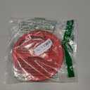 Replacement Lids fits Pyrex 4-Cup Glass Food Storage Container Bowls, 6-Inch Plastic Round Lids Covers for Pyrex 7201-PC, Airtight & Leakproof (2-Pack, Red)