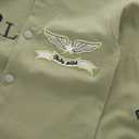 LXKIKMM Toddler Baby Boys Pilot Jumpsuit Set Toddler Outfits with Cap and Scoks (Green)