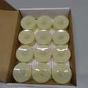 BEICHI 12-Pack Timer Tea Lights Candles Battery Operated, LED Tea Lights, Built-in 6 Hours Timer, Flameless Fake Candles, Tea Light Flickering Votive Candle 1.5'' D x 1.3'' H (Ivory Shell)