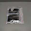 2 Pack Foil Curtain Backdrop Black Metallic Tinsel Foil Fringe Curtains Photo Booth Props for Birthday Wedding Engagement Baby Shower Bachelorette Christmas Holiday Celebration Party Decorations