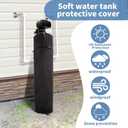 Heavy Duty Water Softener Tank Jacket,Outdoor Insulated Water Softener Tank Cover,600D Oxford Fabric with Plush Lining