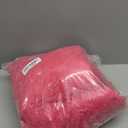 Hot Pink Round Rug 4Ft for Girls Bedroom, Fluffy Circle Area Rugs for Kids Room Decor Aesthetic, Shag Plush Fuzzy Furry Carpet for Living Room, Nursery, Dorm, Classroom, Teen, Cute Shaggy Baby Rug