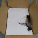 3-Light Industrial Farmhouse Black Matte Light Fixtures Ceiling Mount, with Clear Glass Shades Semi Flush Mount Ceiling Light, for Hallway Fixtures Kitchen, Foyer