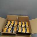 NUWATT 12 Pack 4 Inch Square Ultra-Thin LED Recessed Lighting, Selectable 2700K/3000K/3500K/4000K/5000K, 630 Lumens Dimmable, IC Rated, Black Slim Panel Light, Canless Wafer Lights, Metal J-Box