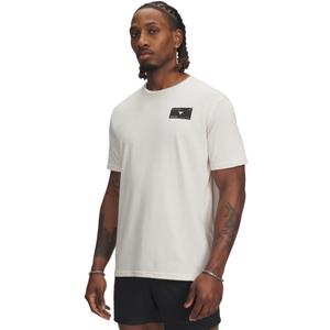 Under Armour Men's Project Rock Short Sleeve T Shirt (Beige, XL)
