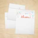 LUXPaper Square Invitation Envelopes | Peel & Press | 6" x 6" | Bright White | 80lb. Text | 250 Qty