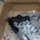 TRQ Front Left Lower Control Arm with Ball Joint Steel Compatible with 2019-2024 Chevrolet Silverado 1500 2022 Silverado 1500 LTD 2019-2024 GMC Sierra 1500 2022 Sierra 1500 Limited