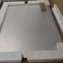 LOAAO Black Metal Framed Bathroom Mirror for Wall, 24X36 Inch Rounded Rectangle Mirror, Matte Black Bathroom Vanity Mirror Farmhouse, Anti-Rust, Hangs Horizontally or Vertically