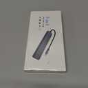 USB C HUB, 7 in 1 Hub Adapter, HDMI Output, 100W Power Delivery, USB C 3.0, 2 x USB 3.0 Ports, SD and Micro SD Card Reader, Compatible with Dell XPS/HP/Surface Laptops and other Type C Devices