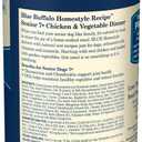 Blue Buffalo Homestyle Recipe Senior Wet Dog Food, Made with Natural Ingredients, Chicken Dinner with Garden Vegetables, 12.5-oz Cans (12 Count) (EXP 06/10/28)