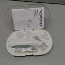 Momcozy BreezyClear 2-in-1 Electric Nasal Aspirator for Baby with Spray, 65kPa Hospital-Grade Suction, 4 Adjustable Levels, Quiet & Portable Nose Cleaner with Soothing Light & Music