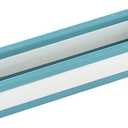 Enforose Bathroom Wall Mounted Slipper Rack Non-Punching Toilet Foldable 3 in 1 Shoe Bracket Hanging Shoe Rack for Door(Blue)