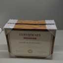 PETAFLOP Wooden 8.5x11 Picture Frame Rustic Certificate Frames Wall Tabletop Display Horizontally or Vertically, 7 Pack (Brown)