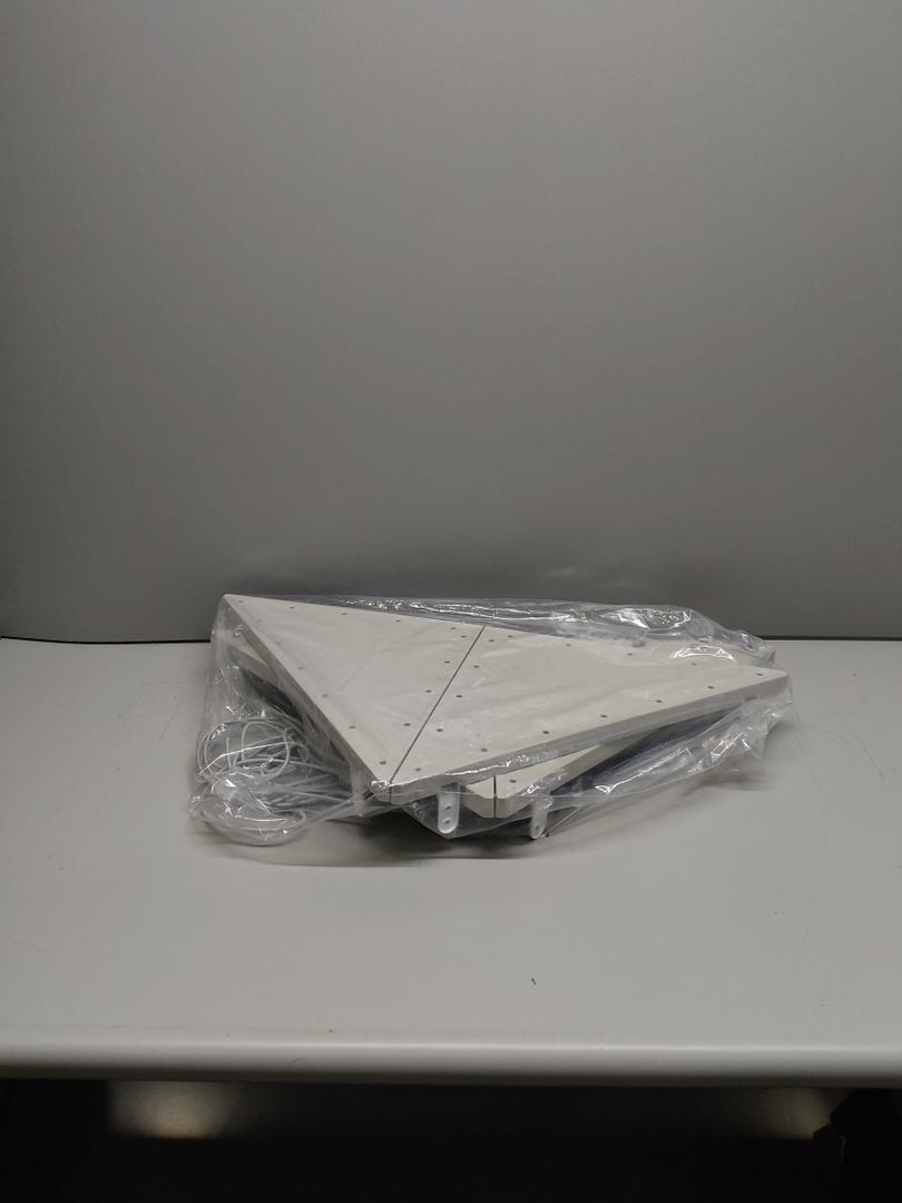 Triangle with Grey String, 2 Pieces of Triangle Pieces, 25 inches length, 17 inches Down Length