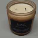 M&SENSE Coffee Candles Scented Strong, 2 Wick Jar Candle 11.6oz, 70 Hours Burning Time, Organic Natural Soy Wax Candle for Bedroom Kitchen Home Decor, Housewarming Gift for Men and Women