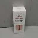 Aquasonic Vibe Series Ultra-Whitening Toothbrush  ADA Accepted Electric Toothbrush - 8 Brush Heads & Travel Case  40,000 VPM Motor & Wireless Charging - 4 Modes w Smart Timer  Satin Rose Gold