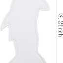 HaiMay 15 Pieces Reusable Popsicle Holders Popsicle Bags Freezer Ice Pop Sleeves Antifreezing Ice Pop Holders, White Shark Style