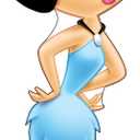 Cardboard People Betty Rubble Life Size Cardboard Cutout Standup - Hanna-Barbera The Flintstones
