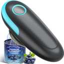 2026 Electric Can Opener, One Touch Automatic Can Opener Fits All Can Size, Handheld Smooth Edge Food Safe Can Openers Electric for Kitchen, Kitchen Gadgets Can Opener for Seniors, Arthritis and Chef (Medium)