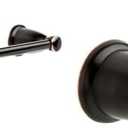 Franklin Brass Kinla 24 Inch Towel Bar & Toilet Paper Holder, Oil Rubbed Bronze Bathroom Accessories