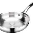 Duxtop Whole-Clad Tri-Ply Stainless Steel Stir-Fry Pan Kitchen Induction Cookware 10 Inches