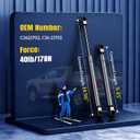 C16-21702 15inch 40Lbs/176N Gas Struts Prop Shock, GSNI-5150-40 Lift-Support Gas Springs for Camper Shell Truck Topper are Leer Snugtop Rear Window Leer Capper Door Toolbox Lid, 2Pcs Set ARANA