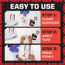 Scotch Mounting, Fastening & Surface Protection Scotch Removable Poster Tape, 3/4 x 150 Inches, 3 Pack, 109-3