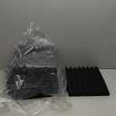 Acoustic Foam Panels 12x12 Inch 6 Pack,, Used For Recording Studio Sound Reduction, Wedge Style Soundproofing Tiles, (2 Inch Thick, Charcoal)