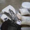 LZ LEISURE ZONE 5-Piece Outdoor Patio Sofa Furniture Sets, All-Weather Half-Moon Brown PE Rattan Sectional Furniture Wicker Sofa Set with Beige Cushions, Pillows and Tempered Glass Table