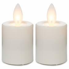 Sterno Home 2 Led Wax Votives 2 Lampions De Cire A Del