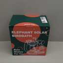 Solar Garden Outdoor Statues Decor, Elephant with Birdbath Garden Decor for Home House, Yard Art Lawn, Ornaments, Porch Patio, Balcony - Birthday Gifts for Grandma, Mom, Women