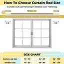 Gold Curtain Rods 66 to 120 Inches(5.5-10 Feet),5/8 inch Splicing Drapery Rods with Cuboid Style Design,Small Curtain Rods Set,Size: 36''-120'',Brass Gold