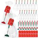 Pickmesh 8 Sets Christmas Stocking Stuffers for Men Women, Include 12 Fingers Scalp Massager Extendable Back Scratchers and Christmas Gift Tags for Body Stress Relief Xmas Winter Holiday Gift Favors