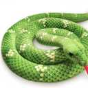 YUKOUQIAN Snake Stuffed Animal Snake Plush Toy 75 inch for Girls Boys Christmas (Snake)