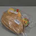 ZENLIV Emotional Support Taco Plush, Funny Cute Cuddly Plushies and Toys, Inspirational Motivational Encouragement Gift for Women Men, Includes 5 Soft Emotional Support Plushies Food with Carry Basket