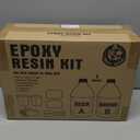 Epoxy Resin - Ultra-Gloss 1 Gallon Kit, Crystal Clear, Self-Leveling, UV & Impact Resistant Resin Kit for Art, Jewelry, Tables & Countertops, Easy 1:1 Mix, DIY Crafts