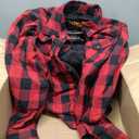 Columbia Men's Bearmouth Springs Roll Up Long Sleeve Flannel Shirt L