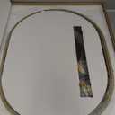 Gold Oval Mirror, 22' x 30' Gold Vanity Mirror for Bathroom, Wall Mounts Vertically or Horizontally
