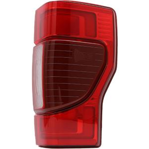 Right Passenger Side Rear Tail Light Assembly Compatible with 2020 2021 2022 Ford F250 F350 Super Duty LED Rear Taillight Tail Lamp Brake Lamp(w Blind Spot)(Not include module)