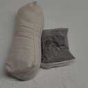 Buckwheat Neck Support Pillow Cervical Neck Cylinder Bolster Pillow,Buckwheat Hulls Adjustable Roll Pillow,Neck Pain Relief for Back and Side Sleepers Round Pillows for Lunch Break beige, 6*15 inch